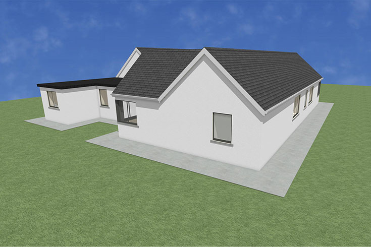 back wall building company residential house design self build architects grangebeg kildare ireland