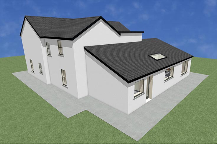 back wall building company residential house design self build architects kilbride wicklow ireland